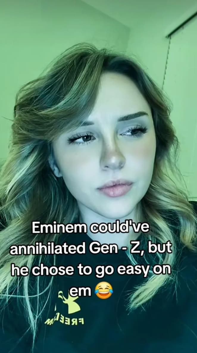 poster - Eminem could've annihilated Gen Z, but he chose to go easy on em